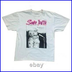 Vintage 90s Sonic Youth Goo White T-Shirt