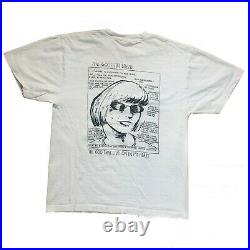 Vintage 90s Sonic Youth Goo White T-Shirt
