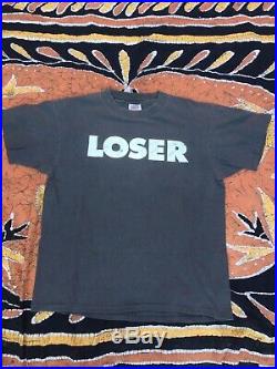 Vintage 90s Sub Pop Loser Shirt Sz Large Nirvana Alice In Chains Single Stitch