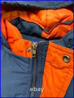 Vintage 90s Syracuse Orangemen NCAA Insulated Full Zip Starter Jacket Size XL