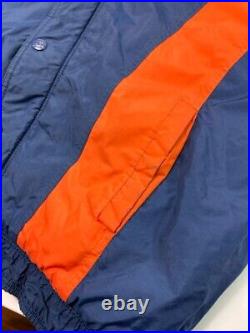 Vintage 90s Syracuse Orangemen NCAA Insulated Full Zip Starter Jacket Size XL