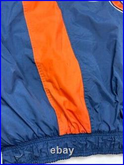 Vintage 90s Syracuse Orangemen NCAA Insulated Full Zip Starter Jacket Size XL