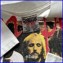 Vintage 90s Tom Petty Shirt 1995 Wildflowers Tour Rare Kurt Cobain Size XL