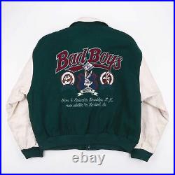 Vintage ACME CLOTHING Looney Tunes Bad Boys Bugs Taz Varsity Jacket Mens Size XL