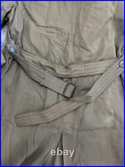 Vintage Albert Richard Trench Coat Action Fit Sportswear Jacket Distressed
