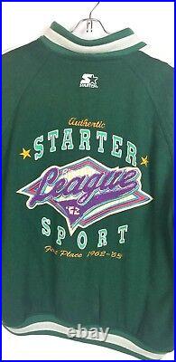 Vintage Authentic Starter Big League Sports 1962-'63 Letterman wool Jacket XL