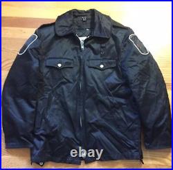 Vintage BLAUER POLICE Official Men's Boston Massachusetts Bomber Jacket Size 36S