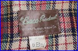 Vintage BUCO 1950s HorseHide leather Jacket Women's Biker Cafe Racer Patina (S)