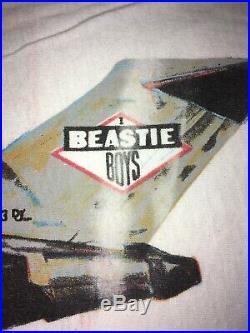 Vintage Beastie Boys 1987 Tour T-shirt size XL. Mint! Licensed to Ill