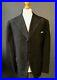 Vintage Bespoke 1930’s style Three 3 Piece Grey Striped Suit Size 46
