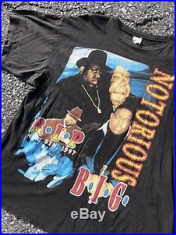 Vintage Biggie smalls Life after death 1997 Rap tee hip hop shirt bootleg soft