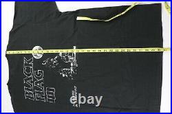 Vintage Black Flag Shirt XL T-Shirt Tee 1990 Single Stitch USA Punk Rock Band