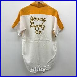 Vintage Bowling Shirt, Rayon, Suringster Men's 15 1/2 n-6