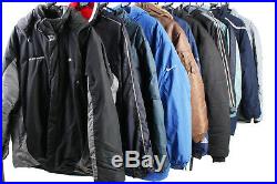 Vintage Branded Puffer Padded Quilted Coat Wholesale Job Lot X10 Pieces Grade A