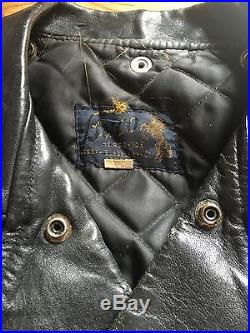 Vintage Buco J-22 Horsehide D Pocket Motorcycle Jacket