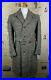 Vintage CC41 1940’s vintage brown herringbone tweed overcoat size 36
