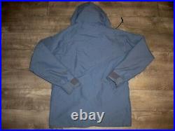 Vintage Cabela's Jacket Blue Gore-Tex Lightweight Windbreaker Hooded Size Medium