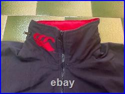 Vintage Canterbury of New Zealand Jacket with Packable Hood Full-Zip Size Large