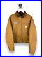 Vintage Carhartt Blanket Lined Canvas Detroit Jacket Size 46 XL Beige