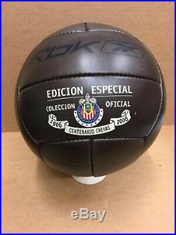 Vintage Chivas Guadalajara Reebok Ball Centenario 1906-2006 Soccer Ball