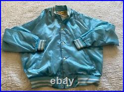 Vintage Conway Twitty Bird Jacket Large Country Store Music Row Satin Chalk Line
