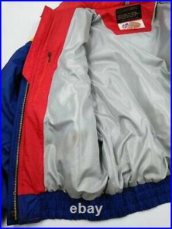Vintage Descente Men's Insulated Ski Jacket Retro Color Scheme Size Small EUC