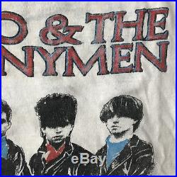 Vintage Echo And the Bunnymen Tour Shirt 1980s Goth Rare Original The Smiths