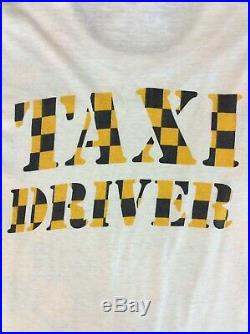Vintage Fifth Column 80's Taxi Driver Punk Promo Tee Shirt De Niro 5th Column
