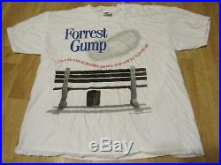 Vintage Forrest Gump Movie Promo Shirt 1990s 90s Large
