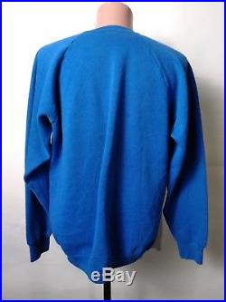 Vintage Gucci Logo Blue Crew Neck Sweatshirt Sweater Mens L