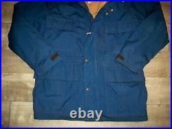 Vintage Hansa-Branta Stearns Anorak Lined Blue Parka Coat Jacket Men's Medium
