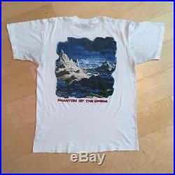 Vintage Iron Maiden Phantom Of The Opera Shirt Original 1986