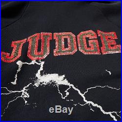 Vintage Judge Stormin Through 1991 Tour Hoodie Cro-Mags Bold Madball NYHC Shirt