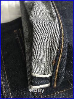 Vintage LEVIS 503ZXX Big EYouth Jeans, Redline, Jerky Patch, Deadstock-50-60s