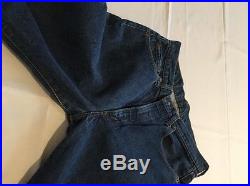 Vintage LEVIS 505 Single Stitch Jeans No Redline Hemed 33/27 Actual