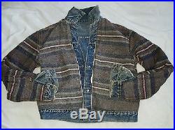 Vintage LEVI Jacket Type 2 Big E-Pleated-Selvedge Edge Blanket Lined Rockabilly