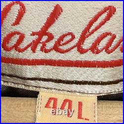 Vintage Lakeland Original Clicker Brown Jacket Coat Wool Size 44L