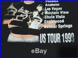 Vintage Lauryn Hill US Tour 1999 T shirt Hiphop 2pac Doggystyle Tupac Rap Tee XL