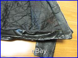 Vintage Leather motorcycle jacket 50's size 44