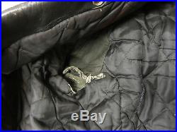 Vintage Leather motorcycle jacket 50's size 44
