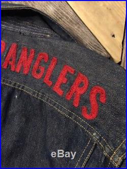 Vintage Lee 101J Denim Jacket CHAIN STITCH Union Made Sanforized 38