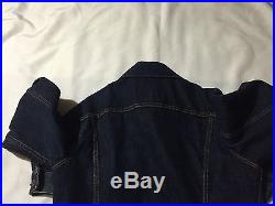 Vintage Levi Big E 557 Jacket Single stitch one Wash condition sz 40
