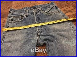 Vintage Levi's 501 Redline/ Selvedge Denim Jeans 31 X 30