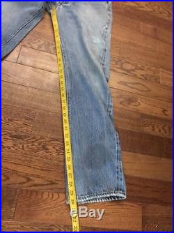 Vintage Levi's 501 Redline/ Selvedge Denim Jeans 31 X 30