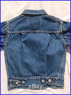 Vintage Levi's Big E second edition child denim jean jacket