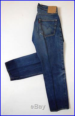 Vintage Levis 501XX Big E Redline Selvedge Hidden Rivets Denim Jeans