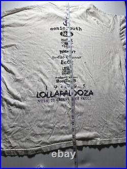 Vintage Lollapalooza 1995 Shirt Size Xl Cypress Hill Hole Beck Variant