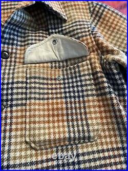 Vintage Men's Pendleton Wool Jacket Medium Plaid Outdoors Wool Authentic