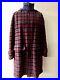 Vintage Missoni Men’s Coat in Wool with Checkered Pattern and Removable Hood