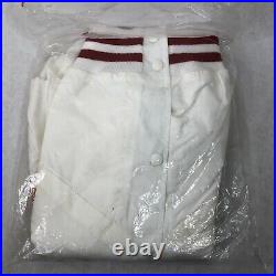 Vintage Mother's Bakery Wagon Cookies Employee Jacket Sz XS Pro Fit Rare NOS New